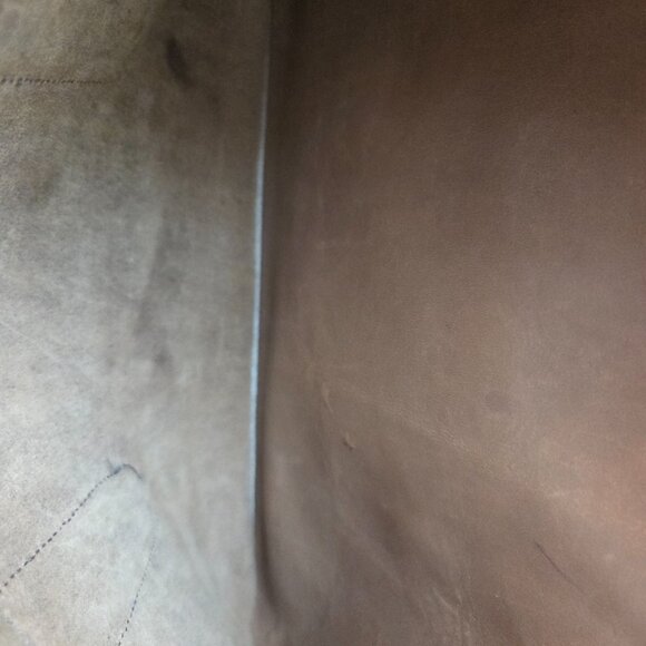 EUC & HTF Vintage Coach Skinny Flight Bag (#9706) in Putty - Picture 12 of 15